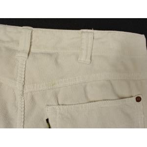 グッチ GUCCI コーデュロイパンツ 46 (I) 約S 白 ホワイト 国内
