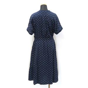 アフタヌーンティー Afternoon Tea 水玉ドット ショートスリーブ ワンピース Mr 019 ベクトルパーク
