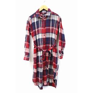 ユニクロ Uniqlo フランネル シャツ ワンピース チェック S レディース 019 2309 ベクトルパーク