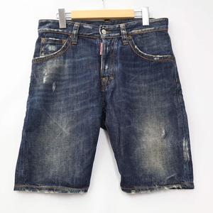DSQUARED2 ダメージデニムショーツ 44