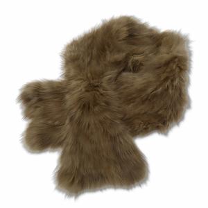 ロシアンセーブル RUSSIAN SABLE 黒テン リアルファー マフラー 毛皮  