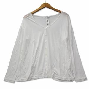 イクコ IKUKO シャツ カーディガン 2 ホワイト レディース