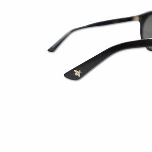グッチ GUCCI GG0345SA スター インターロッキングG セルフレーム サングラス 54□21-150 BLACK(ブラック) レディース