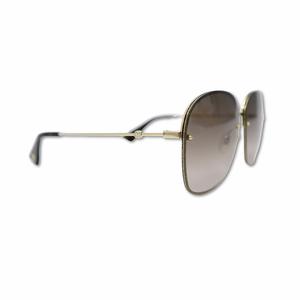 グッチ GUCCI GG0228S ビー インターロッキングG サングラス 63□12-140 GOLD(ゴールド) レディース