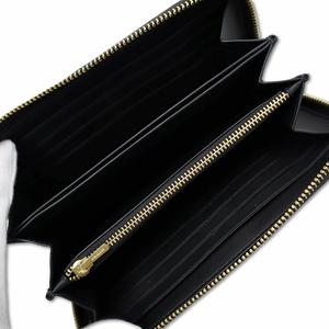 コーチ COACH CR547 レザー アコーディオン ジップ ウォレット 長財布 BLACK(ブラック) レディース