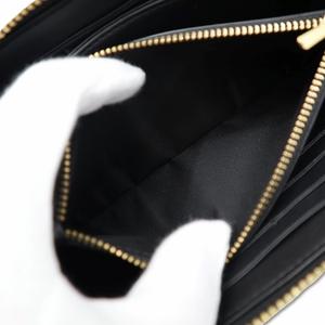 コーチ COACH CR547 レザー アコーディオン ジップ ウォレット 長財布 BLACK(ブラック) レディース
