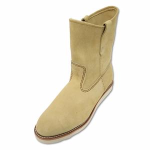 未使用品 レッドウィング REDWING 8168 9-INCH PECOS スエード 9インチ ペコス ブーツ 10E(28cm) SAND BEIGE(サンドベージュ) メンズ