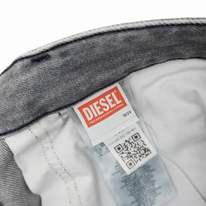 ディーゼル DIESEL 2024AW D-TOUCH-CARGO USED加工 ワイド カーゴ デニムパンツ W29 WASH GRAY(ウォッシュグレー) メンズ