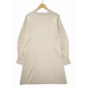 ミラオーウェン Mila Owen クルーネック 長袖 プルオーバー ニット チュニック 0(S) IVORY(アイボリー) 春秋 レディース