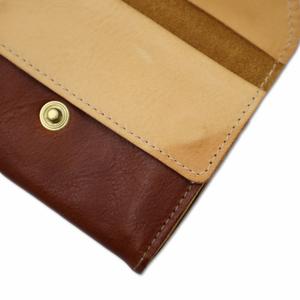 イルビゾンテ IL BISONTE 2025AW 55周年 レザー カードケース BROWN  