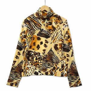 レオナールスポーツ LEONARD SPORT アニマル ヒョウ柄 ストレッチ 