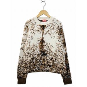 ディーゼル DIESEL 2024AW K-ITELLO レオパード柄 シャギー ニット 