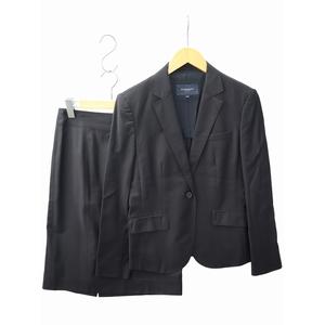 バーバリー ロンドン BURBERRY LONDON ウール シングルジャケット タイトスカート スカートスーツ セットアップ BLACK(ブラック) レディース