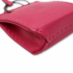 未使用品 エルメス HERMES アニョーミロ バックチャーム ショッパー サック Y刻印 ローズメキシコ レディース