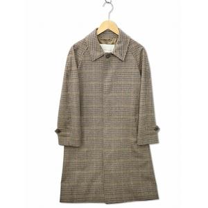マッキントッシュ MACKINTOSH BALFIELD ガンクラブチェック ステンカラーコート 34(XS) BROWN CHECK(ブラウンチェック) メンズ
