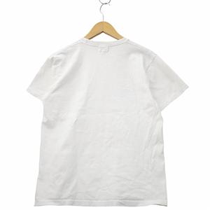 フェローズ PHERROWS PHERROW'S プリント 半袖 クルーネック Tシャツ 38 WHITE ホワイト メンズ