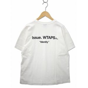ダブルタップス WTAPS IDENTITY / SS / COTTON クルーネック バックプリント 半袖 Tシャツ 02(M) WHITE(ホワイト) メンズ