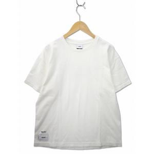 ダブルタップス WTAPS IDENTITY / SS / COTTON クルーネック バックプリント 半袖 Tシャツ 02(M) WHITE(ホワイト) メンズ