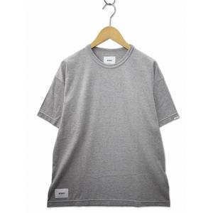 ダブルタップス WTAPS ACADEMY / SS / CTPL. CONTAINING クルーネック バックプリント 半袖 Tシャツ 02(M) ASH GRAY(アッシュグレー) メンズ