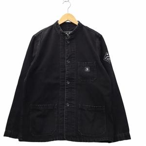 ラッツ RATS サンプル ボタンアップ デニムジャケット M BLACK ブラック メンズ