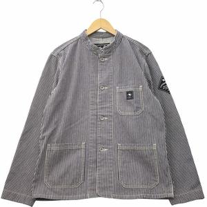 ラッツ RATS STAND COLLAR DENIM SHIRTJACKET スタンドカラー デニム シャツジャケット M INDIGO インディゴ 19’RJ-0805 メンズ