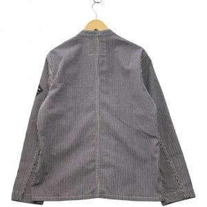 ラッツ RATS STAND COLLAR DENIM SHIRTJACKET スタンドカラー デニム シャツジャケット M INDIGO インディゴ 19’RJ-0805 メンズ