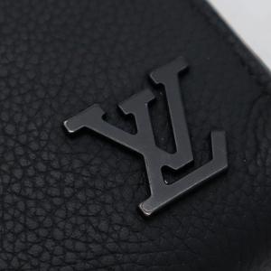 ルイヴィトン LOUIS VUITTON M80334 LV アエログラム・レザー ジッピーウォレット・ホリゾンタル 長財布 メンズ