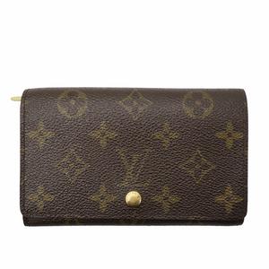 ルイヴィトン LOUIS VUITTON モノグラム ポルトフォイユ・トレゾール L字ファスナー 二つ折り財布 M61736 メンズ