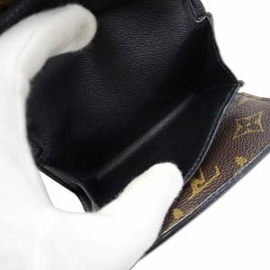 ルイヴィトン LOUIS VUITTON M60167 モノグラム・マカサー ポルトフォイユ・コンパクト ウォレットチェーン 財布 メンズ