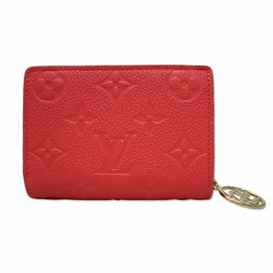 ルイヴィトン LOUIS VUITTON 2026SS 日本限定 M27665 モノグラム・アンプラント ポルトフォイユ・クレア 二つ折り 財布 ウォレット ストロベリーピンク レディース