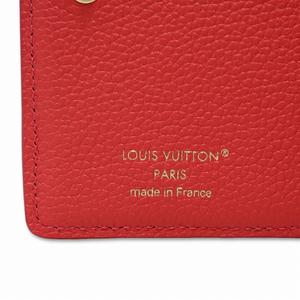 ルイヴィトン LOUIS VUITTON 2026SS 日本限定 M27665 モノグラム・アンプラント ポルトフォイユ・クレア 二つ折り 財布 ウォレット ストロベリーピンク レディース