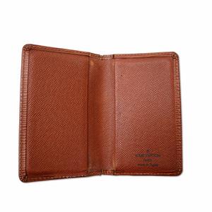 ルイヴィトン LOUIS VUITTON ポシェット カルト ヴィレッジ カードケース 赤茶 