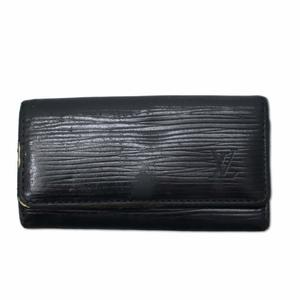 ルイヴィトン LOUIS VUITTON エピ ミュルティクレ4 4連 キーケース ブラック CA0152 メンズ レディース