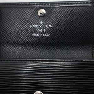 ルイヴィトン LOUIS VUITTON エピ ミュルティクレ4 4連 キーケース ブラック CA0152 メンズ レディース