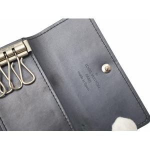 ルイヴィトン LOUIS VUITTON モノグラム マットライン ミュルティクレ4 キーケース NOIR ノワール M65162 メンズ