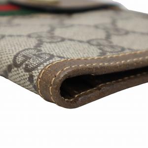グッチ GUCCI ヴィンテージ GG柄 シェリーライン 長財布 BEIGE/BROWN(ベージュ/ブラウン) 
