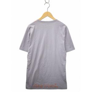 メゾンマルジェラ Maison Margiela AIDS T-SHIRT Vネック エイズ フロッキープリント 半袖 Tシャツ L レディース