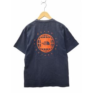 ザノースフェイス THE NORTH FACE NT32541 S/S GEO SQURE LOGO TEE ショートスリーブ ジオ スクエア ロゴ ティー Tシャツ M UN(アーバンネイビー) 春夏 メンズ レディース