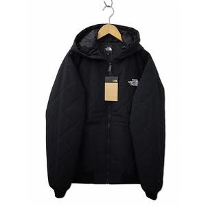 未使用品 ザノースフェイス THE NORTH FACE NY82551 Yakkin Jacket ヤッキンジャケット ダイヤキルト フーディ ジップ 中綿 ジャケット XL ブラック(K) メンズ
