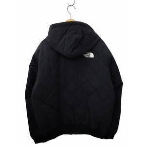 未使用品 ザノースフェイス THE NORTH FACE NY82551 Yakkin Jacket ヤッキンジャケット ダイヤキルト フーディ ジップ 中綿 ジャケット XL ブラック(K) メンズ