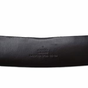 グッチ GUCCI 142930 GGスプリーム インターロッキングGバックル付き レザー ベルト メンズ