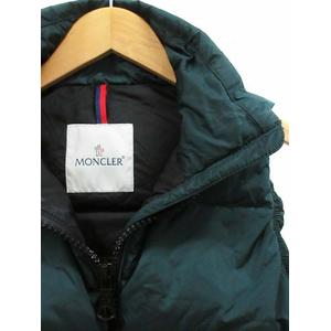 モンクレール ファー　ダウンジャケット　ダークグリーン　MONCLER 中古・古着通販】MONCLER (モンクレール) ダウンジャケット
