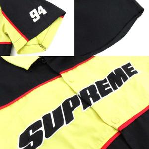 シュプリーム SUPREME Color blocked work shirt カラー ブロック