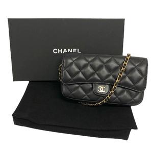 シャネル CHANEL マトラッセ ミニチェーンショルダー 長財布 