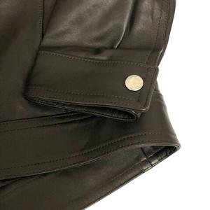 未使用品 エンメティ EMMETI JURI シングルライダースジャケット