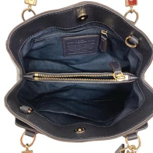 コーチ COACH ハンドバッグ ショルダーバッグ 2WAY クロコ 型