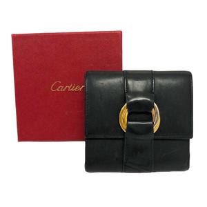 カルティエ Cartier L3000665 トリニティ レザー 財布