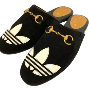 未使用品 グッチ GUCCI ×アディダス adidas 702211 サンダル