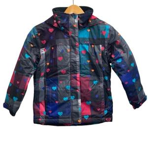 最終値下げセール‼️ROXY カラフル花柄 スキーウェア 子ども用10M【超美品】 OUTLET】【REGULAR FIT】(100-120cm向け)10K Roxy キッズ SNOWY