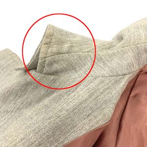 アクアスキュータム AQUASCUTUM トレンチコート アウター ウエストベルト 膝丈 長袖 無地 グレー レディース